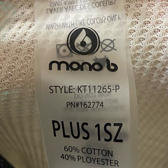 Mono B Waffle Knit Top - Picture 6 of 6